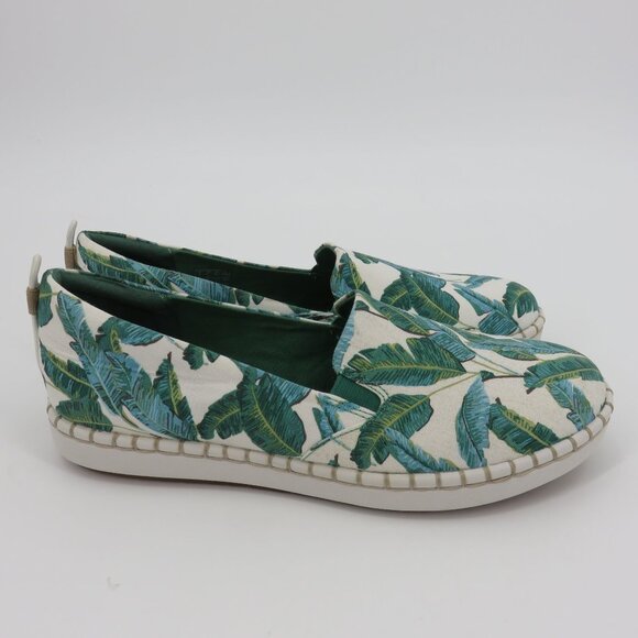 Clarks Step Glow Jade Cloudsteppers Women 8.5 M Slip On Shoes NO INSOLES NWOB - Picture 8 of 15
